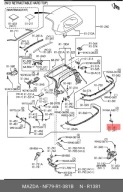 Moulage Toit Mazda MX-5 3 NC 2005 NF79R1391B