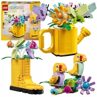 LEGO Creator 3 w 1 31149 Kwiaty w Konewce Kwiatki w Bucie Ptaszki Prezent