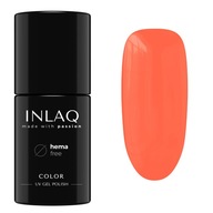 INLAQ Hybridný lak Outrageous Orange 6ml HEMA Free