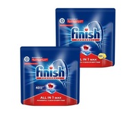 Tabletki do zmywarki Finish Finish All-in-1 Max Cytrynowy + Regularny 80szt