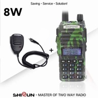 Baofeng Uv 82 8W Walkie Talkie Ham Radio daleki zasięg podwójny Ptt 10 Km