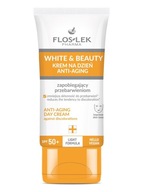 FLOS WHITE Krem zapobiegający przebarw.spf 50