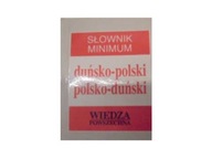 Słownik minimum duńsko-polsko polsko-duński-miniat