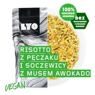 LYOfood Risotto z pęczaku i soczewicy 128g | 500g