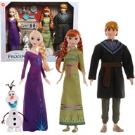 ĽADOVÁ KRAJINA FROZEN SADA BÁBIKY ANNA ELZA A KRISTOFF + OLAF + 11 DOPLNKOV