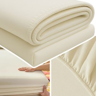 PROSTĚRADLO S GUMIČKOU 120x200 NA MATRACE MĚKKÉ HLADKÉ S BAVLNOU, BARVY