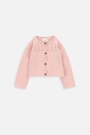 Sweterek dla dziewczynki różowy roz.86 Coccodrillo