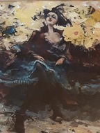 Lisowski, Divadlo dáma žena akvarel