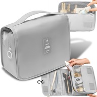 KOSMETYCZKA TORBA PODRÓŻNA ORGANIZER NA KOSMETYKI DO SAMOLOTU MĘSKI DAMSKI