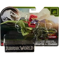 Mattel Jurassic World Danger Pack Eoraptor a Stegouros