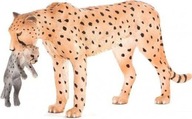 ANIMAL PLANET gepard samica s mláďaťom 387167