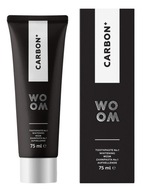 Woom Carbon+ Wybielająca czarna pasta do zębów