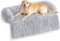 Feandrea, legowisko na kanapę, dla psa odcienie szarości 95 cm x 122 cm