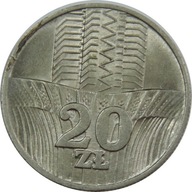 20 ZŁOTYCH 1976 WIEŻOWIEC I KŁOSY - (1-) - K2196