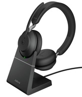 Słuchawki bezprzewodowe Jabra Evolve2 65 MS STACJA