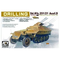 Sd.Kfz.251/21 Ausf.D Drilling 1:35 AFV Club 35082