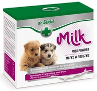 Dr Seidel Náhradný mliečny prípravok pre šteňatá bez príslušenstva na kŕmenie