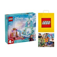 LEGO DISNEY č. 43238 - Elzyin ľadový hrad +Taška +Katalóg LEGO 2024