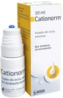 Cationorm, krople do oczu z apteki, emulsja, 10 ml