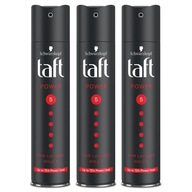 Taft Power Lakier do Włosów Zestaw 3x250ml