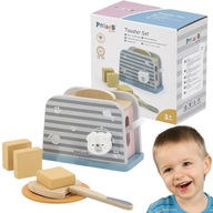 Zabawkowy toster dla dzieci drewniany Viga