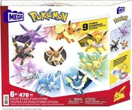 MATTEL MEGA Pokemon Every Eevee Evolution! Zestaw