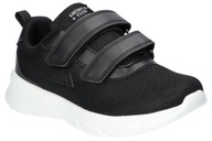 BUTY SPORTOWE ADIDASY DZIECIĘCE NA RZEPY AMERICAN CLUB BLACK R. 33