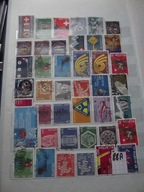 Szwajcaria - zestaw znaczków