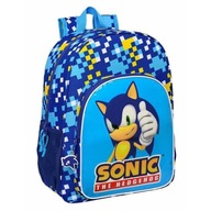Školský batoh Sonic Speed 33 x 42 x 14 cm modrý