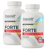 OstroVit Vit&amp;Min FORTE 120 tabliet Vitamíny a minerály Komplex 21 ingrediencií