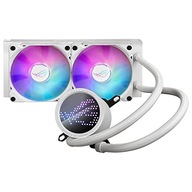 ASUS ROG Ryuo III 240 white edition all-in-one liquid CPU cooler with Asete