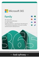 Microsoft Office 365 Family Premium 6 użytkowników