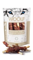 Woolf kurča a surová koža Twister 100 g