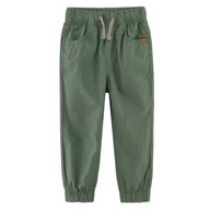 Cool Club Spodnie chłopięce materiałowe zielone r 170