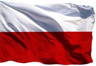 Wytrzymała Flaga Polska barwy 80x50cm PRODUKT PL