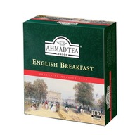 Ahmad English Breakfast 100 torebek z zawieszką