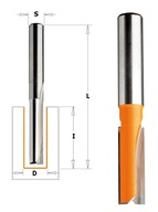 CMT 912.160.11 Frez proste HM,seria długa D=16 I=31,7 L=66 S=8