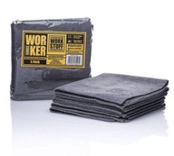 WORK STUFF Worker 5pack Grey 40x40cm 320gsm Bezszwowa Mikrofibra