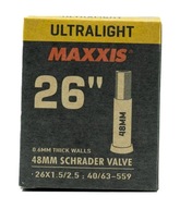 Dętka rowerowa MAXXIS Ultralight 26 x 1,50-2,50 AV - BOX