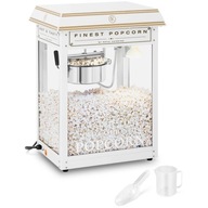 MASZYNA DO POPCORNU WYDAJNA 5-6 kg/h 1600 W BIAŁA