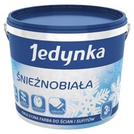 JEDYNKA Śnieżnobiała emulsja 5L do ścian i sufitów