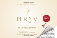 NRSV XL, Catholic Edition, Hardcover, Navy: Holy