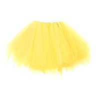 Šaty sukňa TUTU tylová žltá 90-120cm