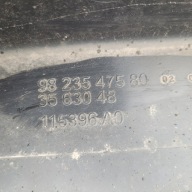 cover chassis right OPEL CORSA F 9823547580
