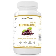 RESVERATROL EKSTRAKT ZE SKÓREK WINOGRON 500mg 120k