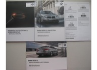 BMW 5 F10 2013-2017 Polska książka obsługi +Navi