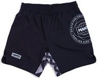 MANTO Spodenki MMA Szorty FRAGMENTS black/grey XL