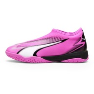 Buty piłkarskie dziecięce PUMA Ultra Match LL IT+ Mid poison pink/puma 35