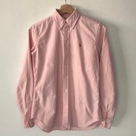 RALPH LAUREN Super Slim Elegancka Różowa Koszula 165 ( S )