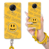 TOK XIAOMI REDMI K30 PRO TOK + CROSSBODY TARTÓ SÁRGA FA HOME MINTÁK